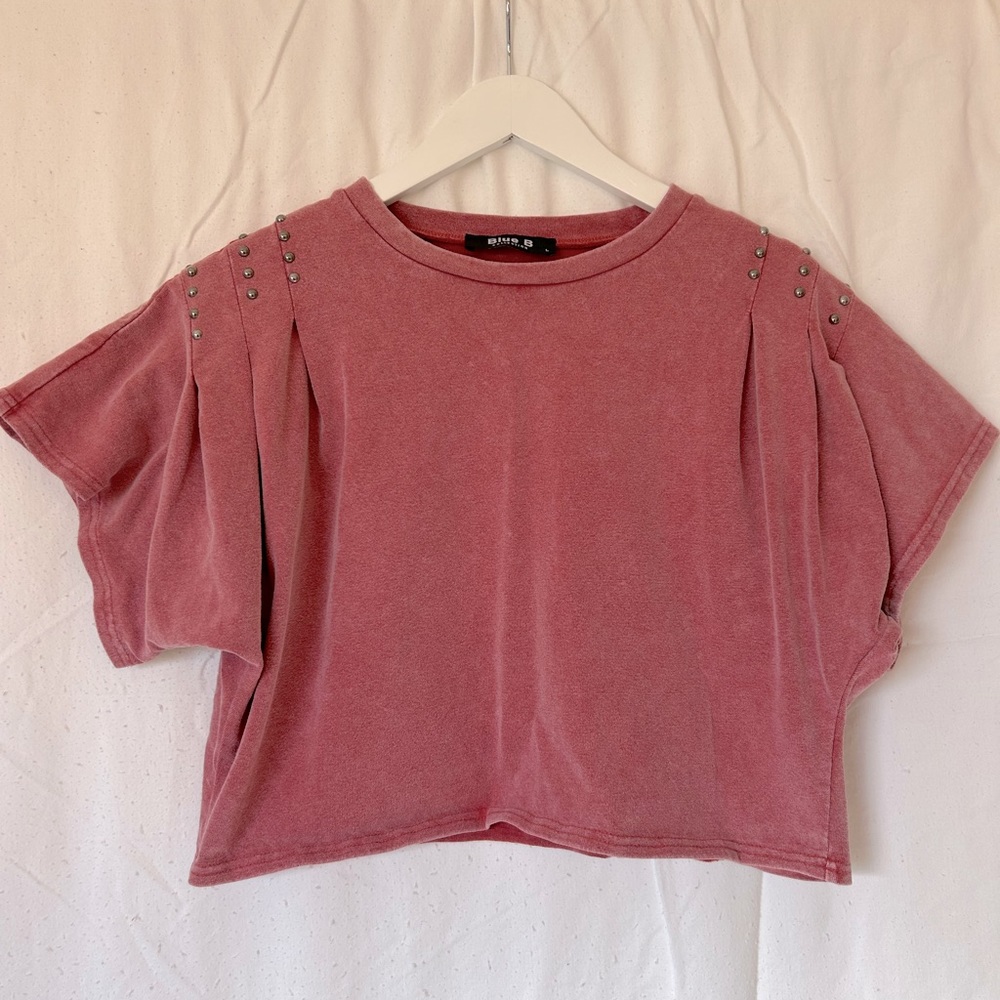 Women’s Studded Crop Top